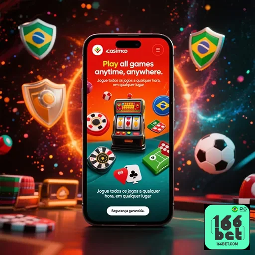 Imagem da tela do app 166bet, plataforma de apostas, destacando funcionalidades e o site 166bet