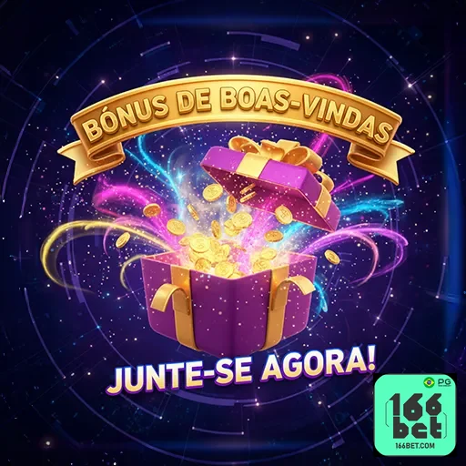 Imagem promocional do 166bet destacando bônus de casino, com o nome do site 166bet em destaque.